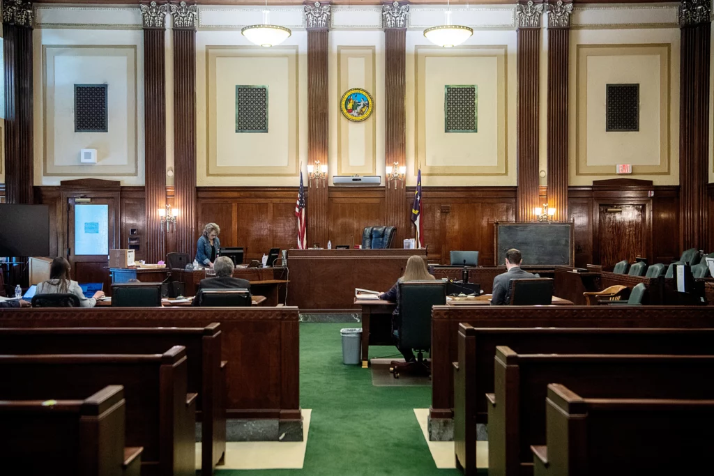 Court Room - Facingin Felony Criminal Case in Greene County Ohio